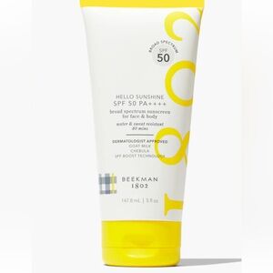 Beekman hello sunshine spf 50 for face and body 147.8 ml